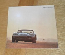 Marcos 1600gt brochure for sale  FAREHAM