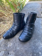 Bottines plates cuir d'occasion  Saint-Ambroix