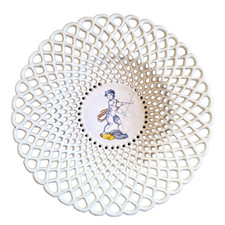 Centrotavola ceramiche cortesi usato  Crotone
