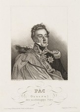 Używany, SOKÓŁ (*1776) wg nieznanego (19. wiek), generał Ludwik Michal Pac, kropki. na sprzedaż Używany, SOKÓŁ (*1776) wg nieznanego (19. wiek), generał Ludwik Michal Pac, kropki. na sprzedaż  Wysyłka do Poland