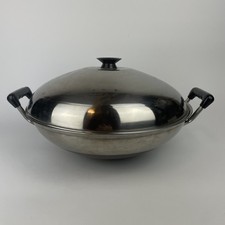 Fogão a gás vintage CookTime aço inoxidável com tampa e fundo de cobre compatível, usado comprar usado  Enviando para Brazil