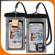 Handyhülle Wasserdicht 2er Set Unterwasser Handytasche Outdoor Strand Schutzhüle, usado comprar usado  Enviando para Brazil
