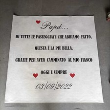 Tappeto cerimoniale matrimonio usato  Giugliano in Campania