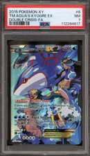 Pokemon Team Aqua's Kyogre EX Double Crisis Full Art #6 PSA 7 comprar usado Pokemon Team Aqua's Kyogre EX Double Crisis Full Art #6 PSA 7 comprar usado  Enviando para Brazil