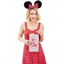 Vestido skatista Disney Lauren Conrad Minnie Mouse costas abertas tamanho 14 comprar usado  Enviando para Brazil