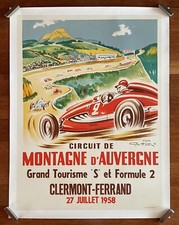 Affiche affiche automobile d'occasion  Herry