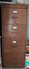 Wooden filing cabinet for sale  NOTTINGHAM