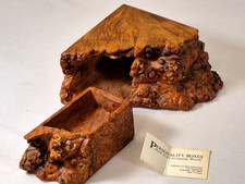 Burl wood jewellery for sale  SHEFFIELD