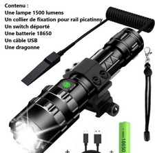 Lampe tactique 1500 d'occasion  France