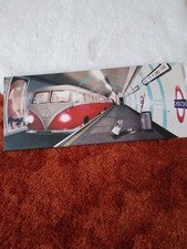 Retro campervan wall for sale  OXFORD