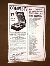 Pubblicità epoca collezionist usato  Villarosa