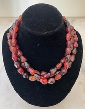 Collana vintage fili usato  Roma