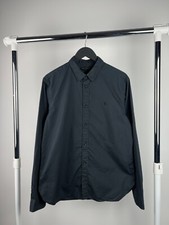Camisa masculina ALLSAINTS L preta manga longa 100% algodão, usado comprar usado  Enviando para Brazil