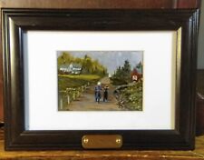 Acrylic painting amish for sale  Bodfish