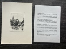 Estampe gravure ancienne d'occasion Estampe gravure ancienne d'occasion  Arnage