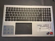 Teclado Dell Inspiron 3510 3511 3515 3520 prata apoio para as mãos espanhol 0MM6M3 B75, usado comprar usado  Enviando para Brazil