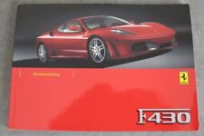 Ferrari f430 betriebsanleitung gebraucht kaufen  Nassenfels