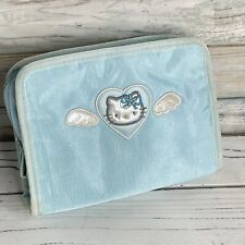 De colección Sanrio Hello Kitty Azul Ángel Bolsa Estuche Almacenamiento Cartera Organizador Y2K segunda mano  Embacar hacia Argentina