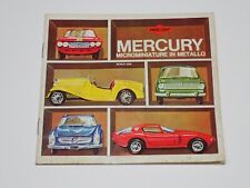 Mercury catalogo microminiatur usato  Villar Focchiardo