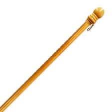 Wooden flag pole for sale  Deal