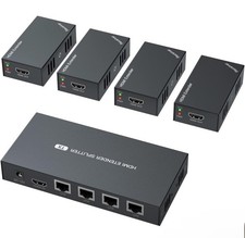 Divisor extensor PWAYTEK HDMI 1x4 1080P@60Hz sobre Cat 5E/6/7  comprar usado  Enviando para Brazil