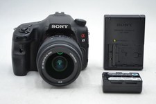 Câmera DSLR Sony Alpha SLT-A65 24.3MP - Preta + SAM 18-55mm - Contagem do Obturador 4.516 comprar usado  Enviando para Brazil