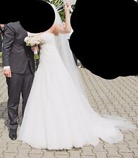 Brautkleid trägerlos ivory gebraucht kaufen  Neckarwestheim