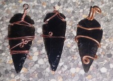 Obsidian crystal arrowhead for sale  MILTON KEYNES