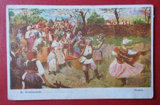 POLAND Polish Postcard  - W. Wodzinowski WESELE 1920 na sprzedaż  PL