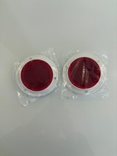 Pair red reflectors for sale Pair red reflectors for sale  DUNMOW