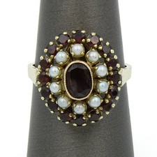 antique garnet pearl ring for sale antique garnet pearl ring for sale Saint Louis