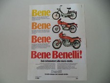 advertising Pubblicità 1980 MOTO BENELLI G2 50/125 2C SPORT/900 SEI comprar usado  Enviando para Brazil