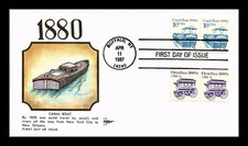 Usado, SÉRIE DE TRANSPORTE DE BARCO CANAL CAPA EUA FDC COMBO GUELRA ARTESANATO CACHET comprar usado  Enviando para Brazil