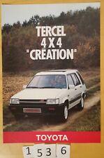 Toyota tercel 4x4 d'occasion  Meyzieu