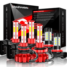 Fit Pontiac G6 2005-2007 6X 6000K farol de LED alto baixo + combo de lâmpadas de neblina comprar usado  Enviando para Brazil