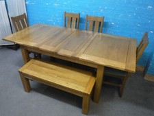 Solid chunky oak for sale  BIRMINGHAM