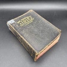 Antique New Websterian 1912 Dictionary Illustrated, Odor Free comprar usado Antique New Websterian 1912 Dictionary Illustrated, Odor Free comprar usado  Enviando para Brazil