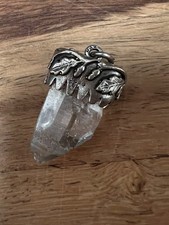 Bergkristall fassung silber gebraucht kaufen  München