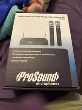 Prosound vhf wireless for sale  WALSALL