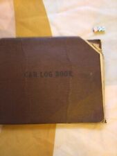 Vintage car log for sale  WALSALL