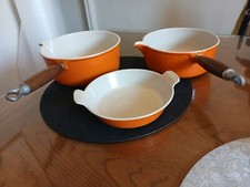 Lot casseroles creuset d'occasion  Saint-Victoret