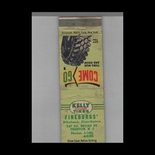 Matchbook cover kelly for sale  Raymond