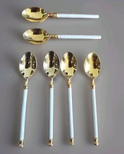 Usado, Conjunto de colheres Noritake 4 peças, porcelana branca dourada comprar usado Usado, Conjunto de colheres Noritake 4 peças, porcelana branca dourada comprar usado  Enviando para Brazil