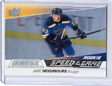 Usado, 2021-22 Upper Deck Credentials Speed of the Game Rookies #SGR25 Jake Neighbours comprar usado  Enviando para Brazil
