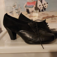 Black shoe booties for sale  STAINES-UPON-THAMES
