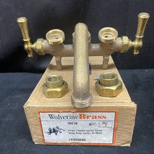 Braçadeira na torneira de lavanderia 3/4” conexões de rosca Wolverine latão NOS 2 alças comprar usado  Enviando para Brazil