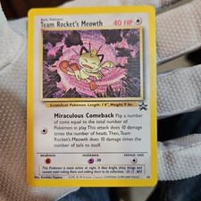 Team rocket meowth for sale Team rocket meowth for sale  Lakeland