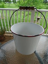 Vintage white enamel for sale  Union