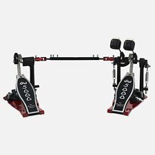 Pedal de bumbo duplo sem salto DW Drums 5000 Series com bolsa, DWCP5002ADH, usado comprar usado  Enviando para Brazil
