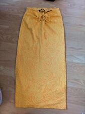 Zara yellow patterned for sale  BANSTEAD